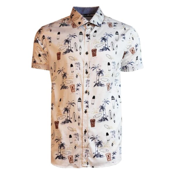 Chemise MARCO manches courtes (BLANC - 240899) - Modèle: CH3456C