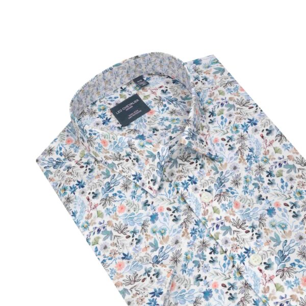 Chemise sport manches courtes LEO CHEVALIER (ATTRIBUTS INDÉTERMINÉ DANS RETAILS - 251924) - Modèle: 624359 – Image 2
