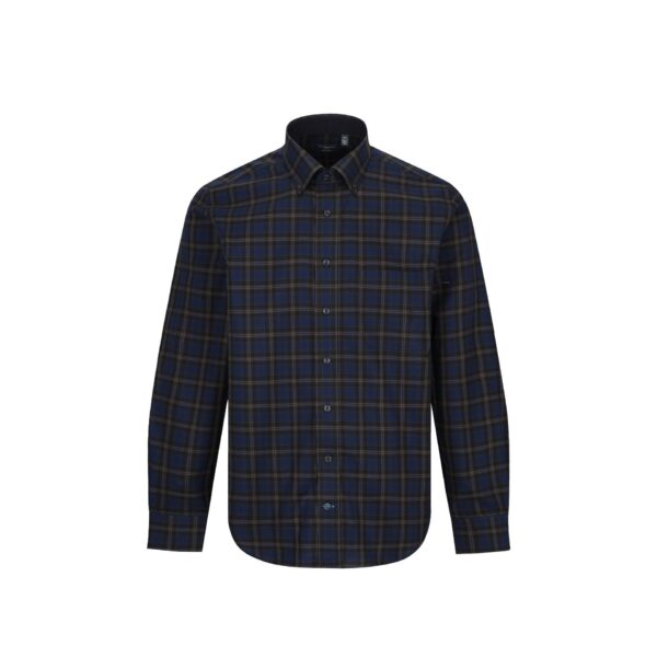 Chemise sport manches longues LEO CHEVALIER (BLEU MARINE - 252056) - Modèle: 625483 – Image 3