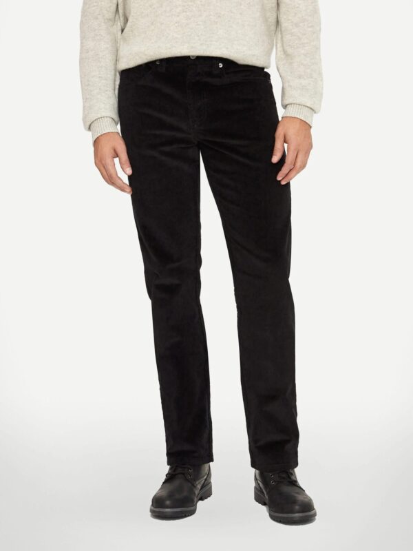 Pantalon de corduroy extensible LOIS (NOIR - 252196) - Modèle: 1136-6408
