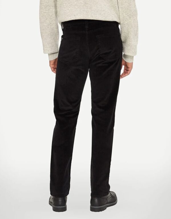 Pantalon de corduroy extensible LOIS (NOIR - 252196) - Modèle: 1136-6408 – Image 2